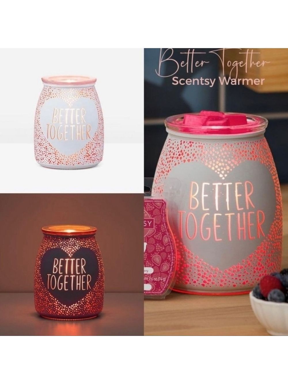Scentsy Better Together Glow Warmer